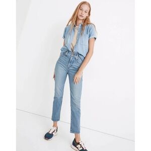 Madewell The Perfect Vintage Jean Women's Size 24 NA917 Banner‎ Wash